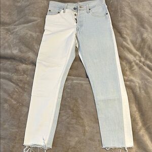 Levi’s 501 Two-toned Jeans